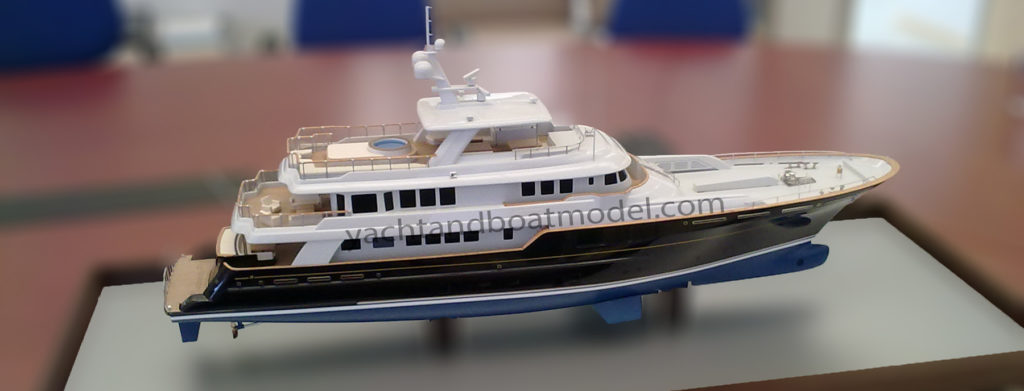 yacht scale model cost